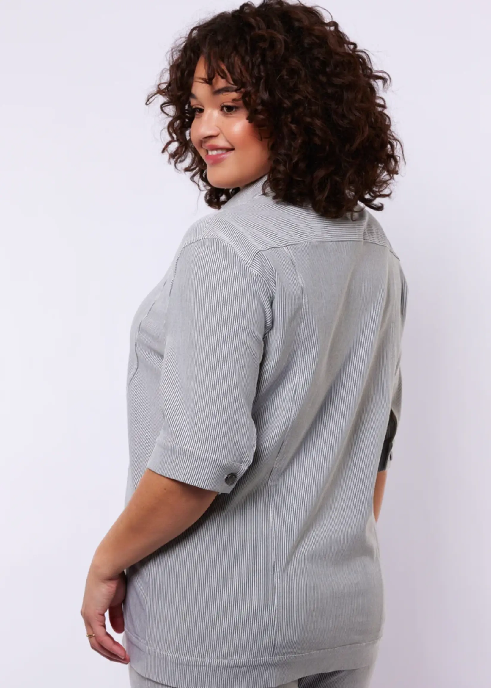 Exxcellent Ivory Jacket Sand/Black