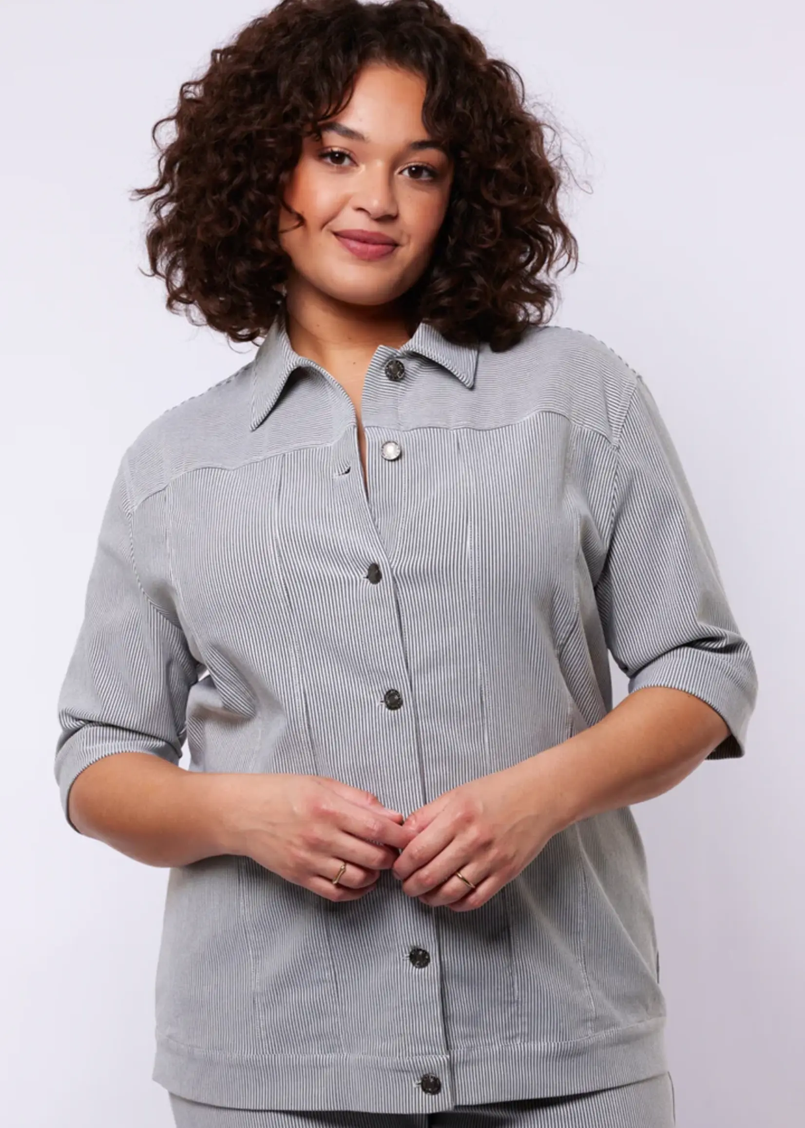 Exxcellent Ivory Jacket Sand/Black