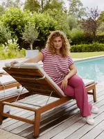 Exxcellent Alaini Pants Grape