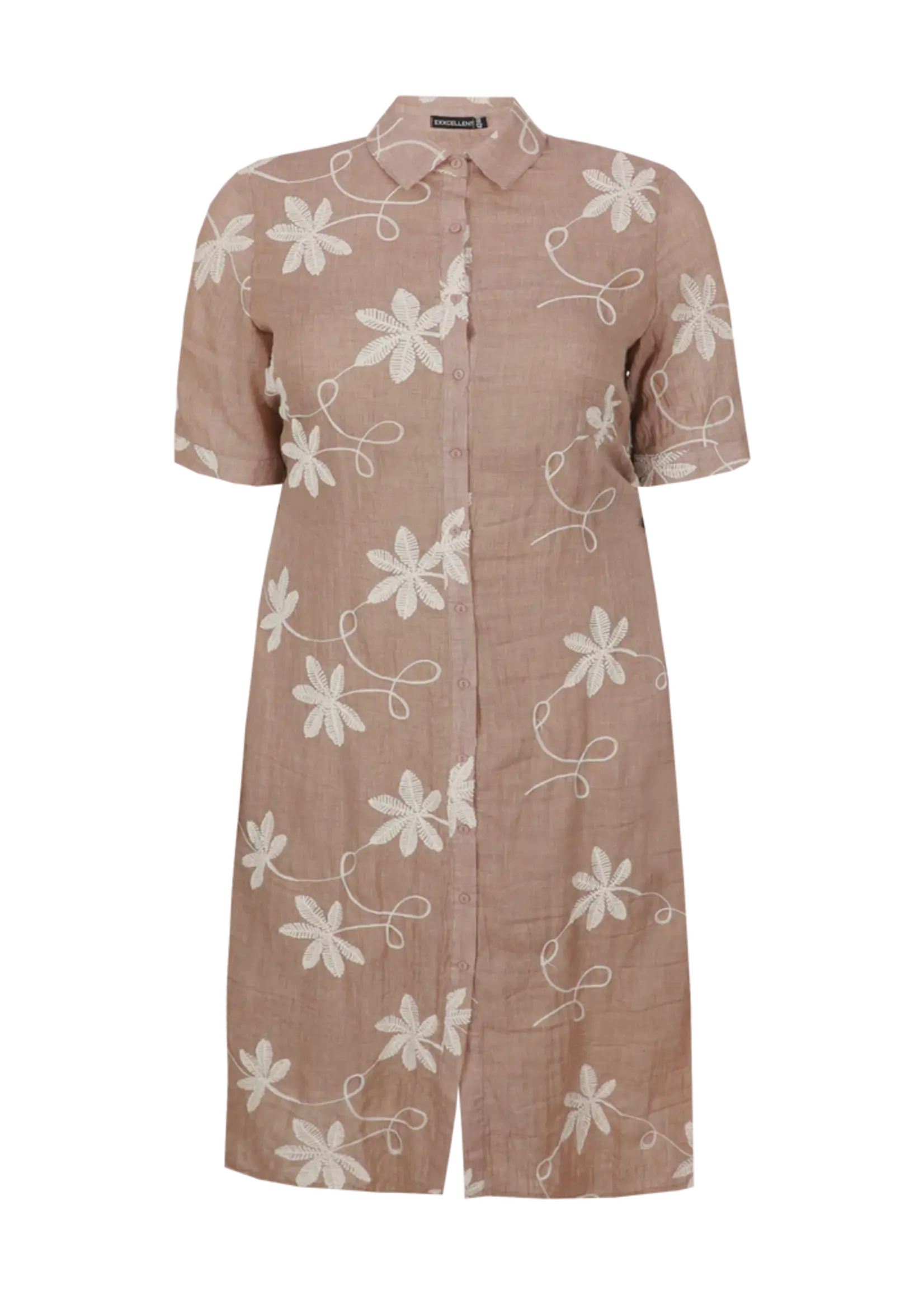 Exxcellent Lilith Dress Latte/Sand