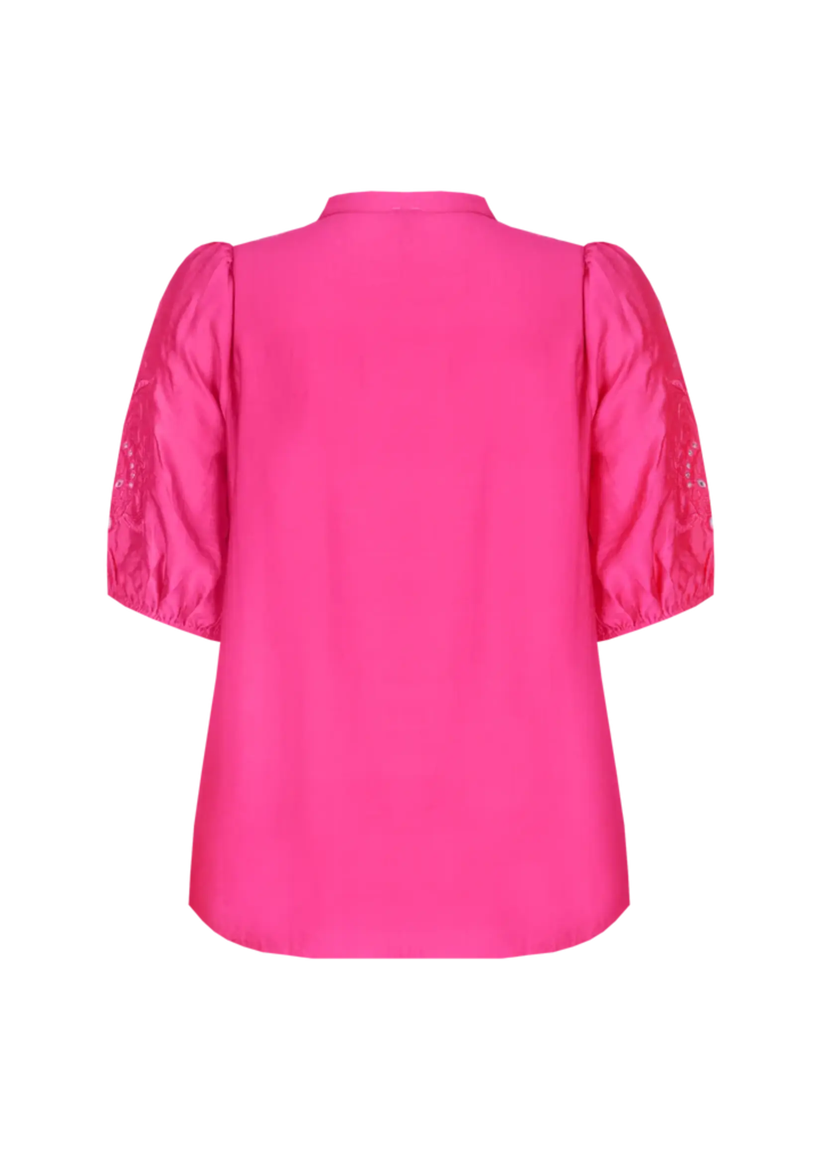 Exxcellent Cambrie Top Hibiscus (laatste maat 42)