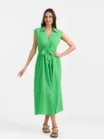 LaLamour Nikki Dress Crinkle Green