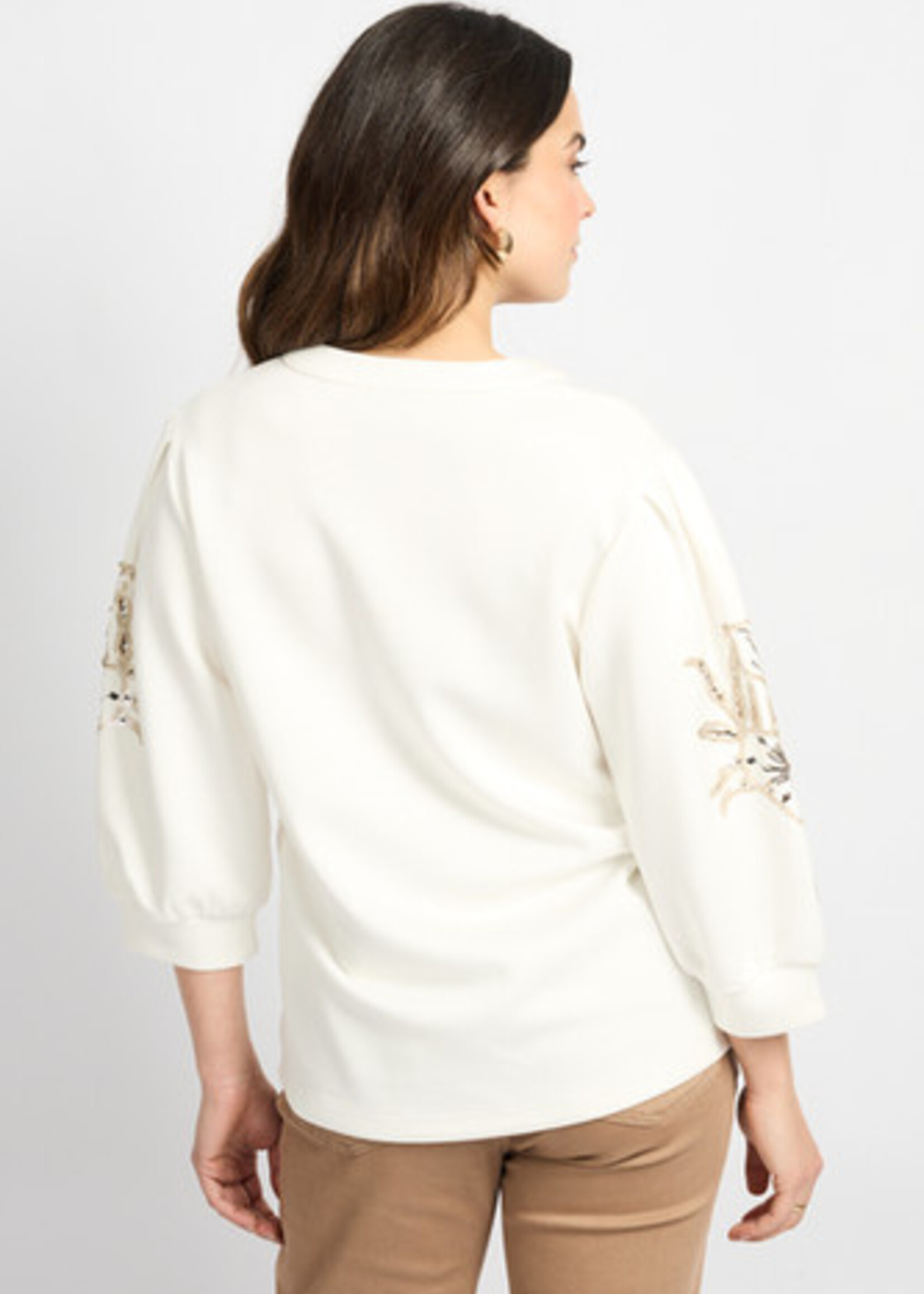 C&S The Label Wiebke Sweater Offwhite