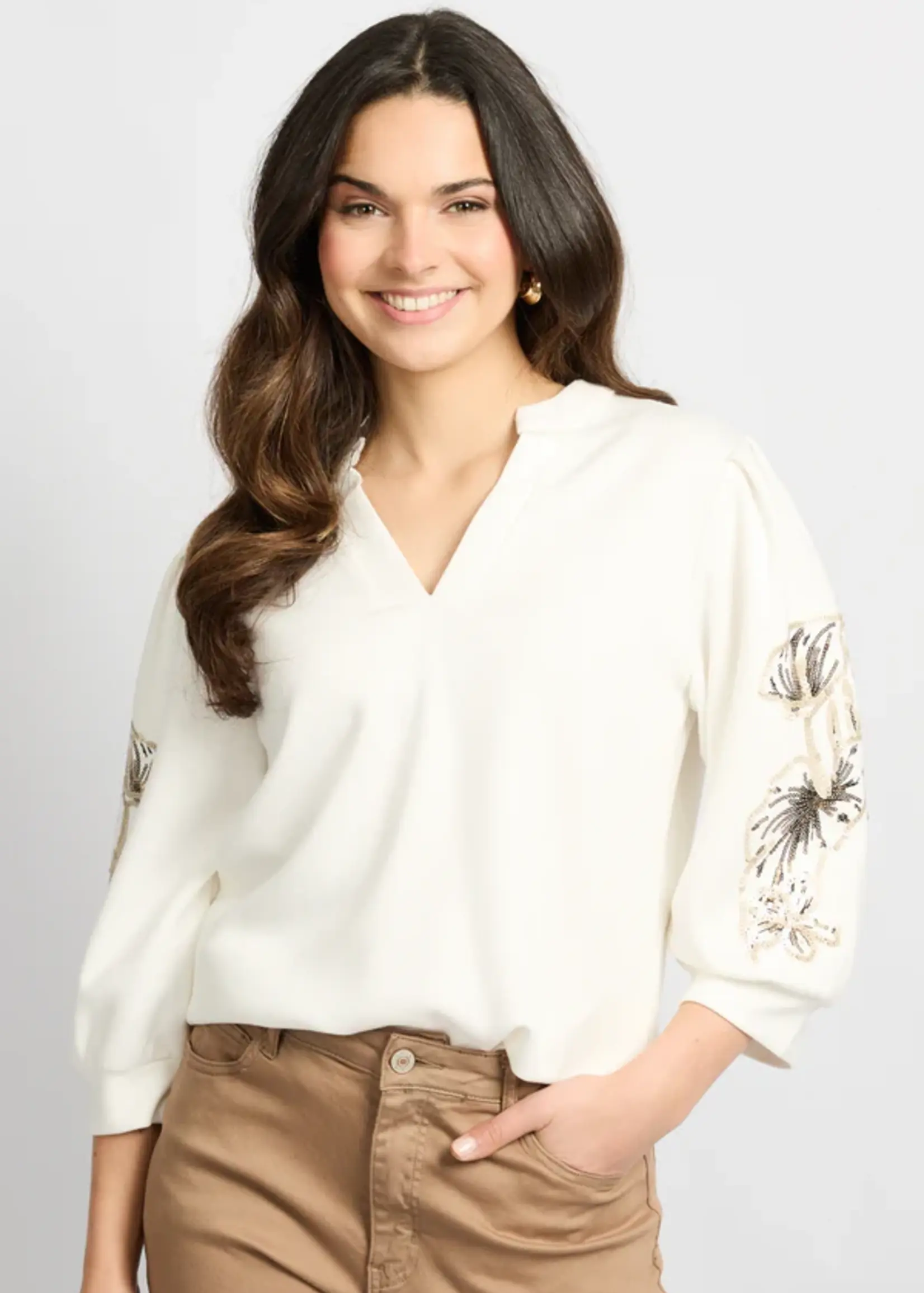 C&S The Label Wiebke Sweater Offwhite