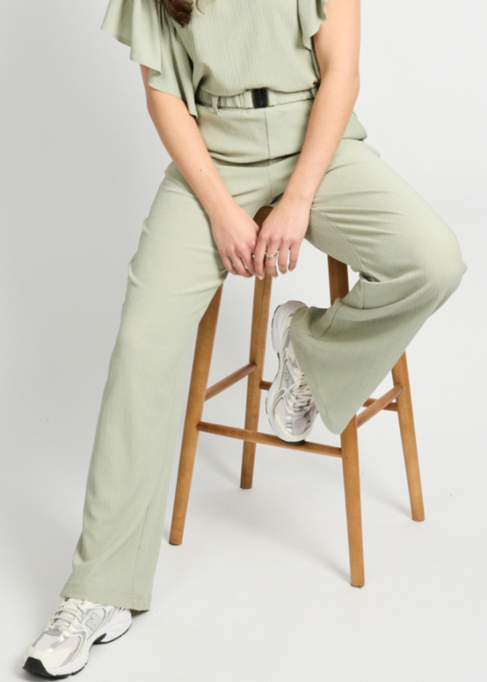 C&S The Label Presem Pants Willow Green