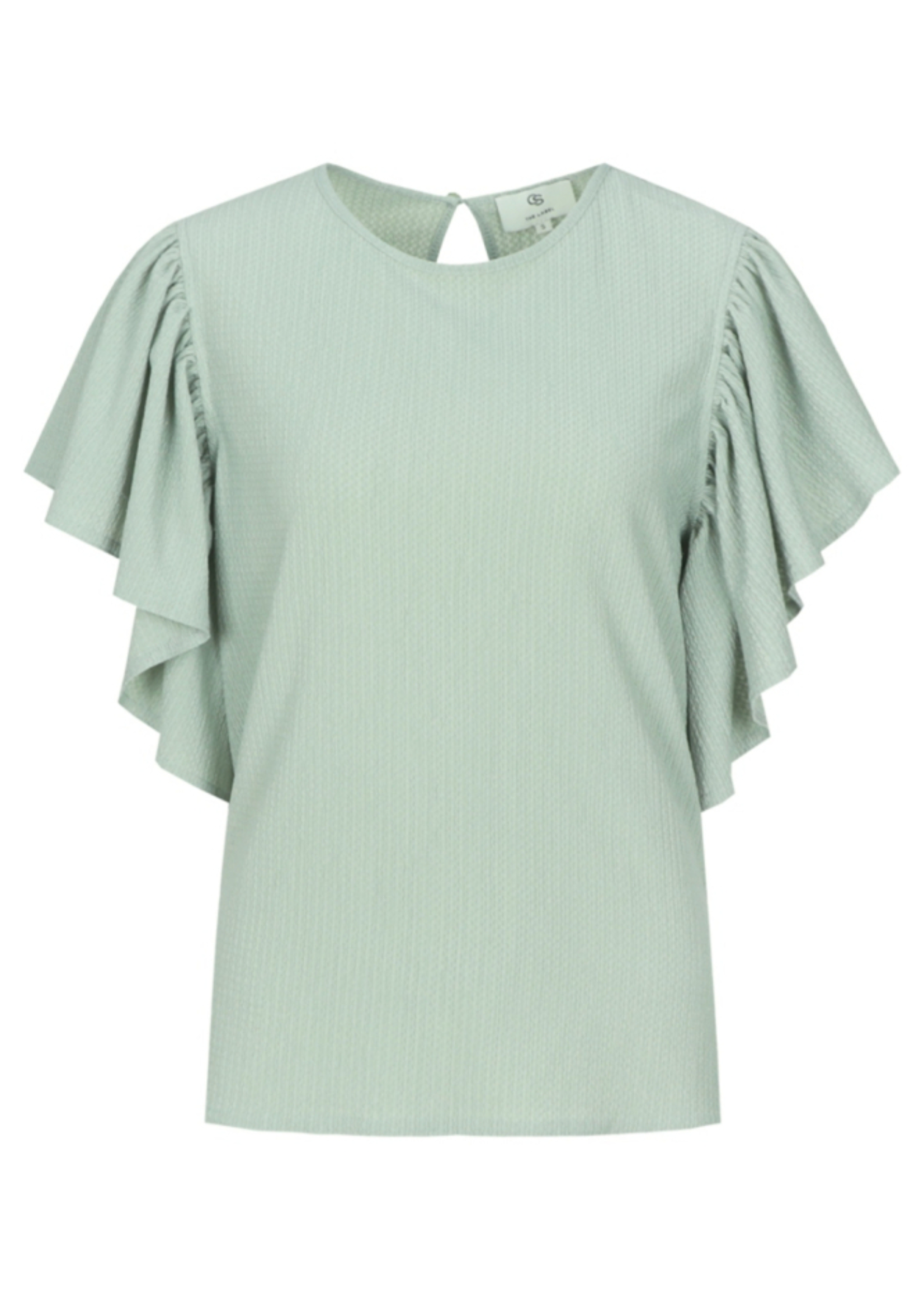 C&S The Label Tilda Top Willow Green