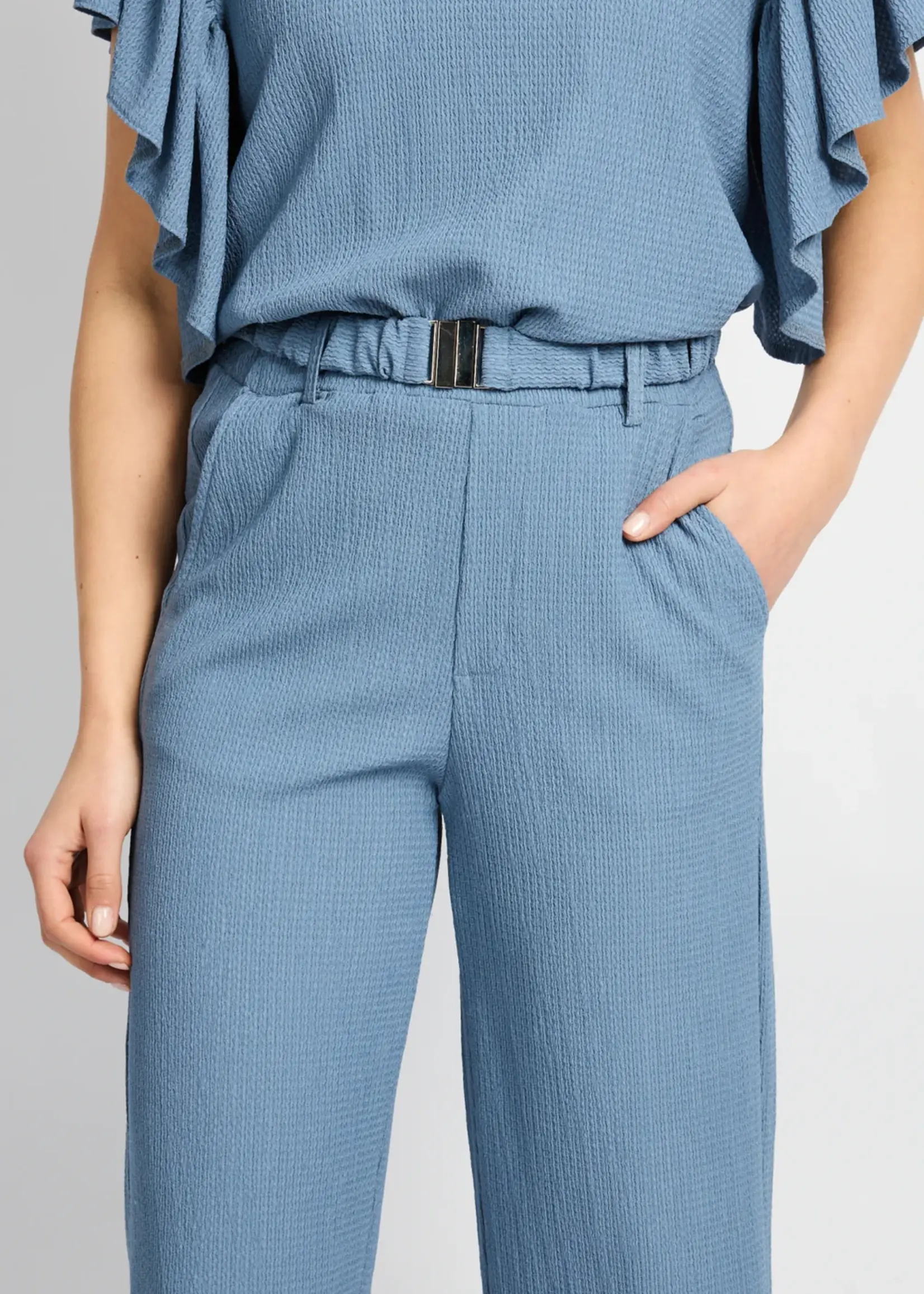 C&S The Label Presem Pants Dusty Blue
