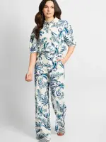 C&S The Label Paige Pants Offwhite/Dusty Blue