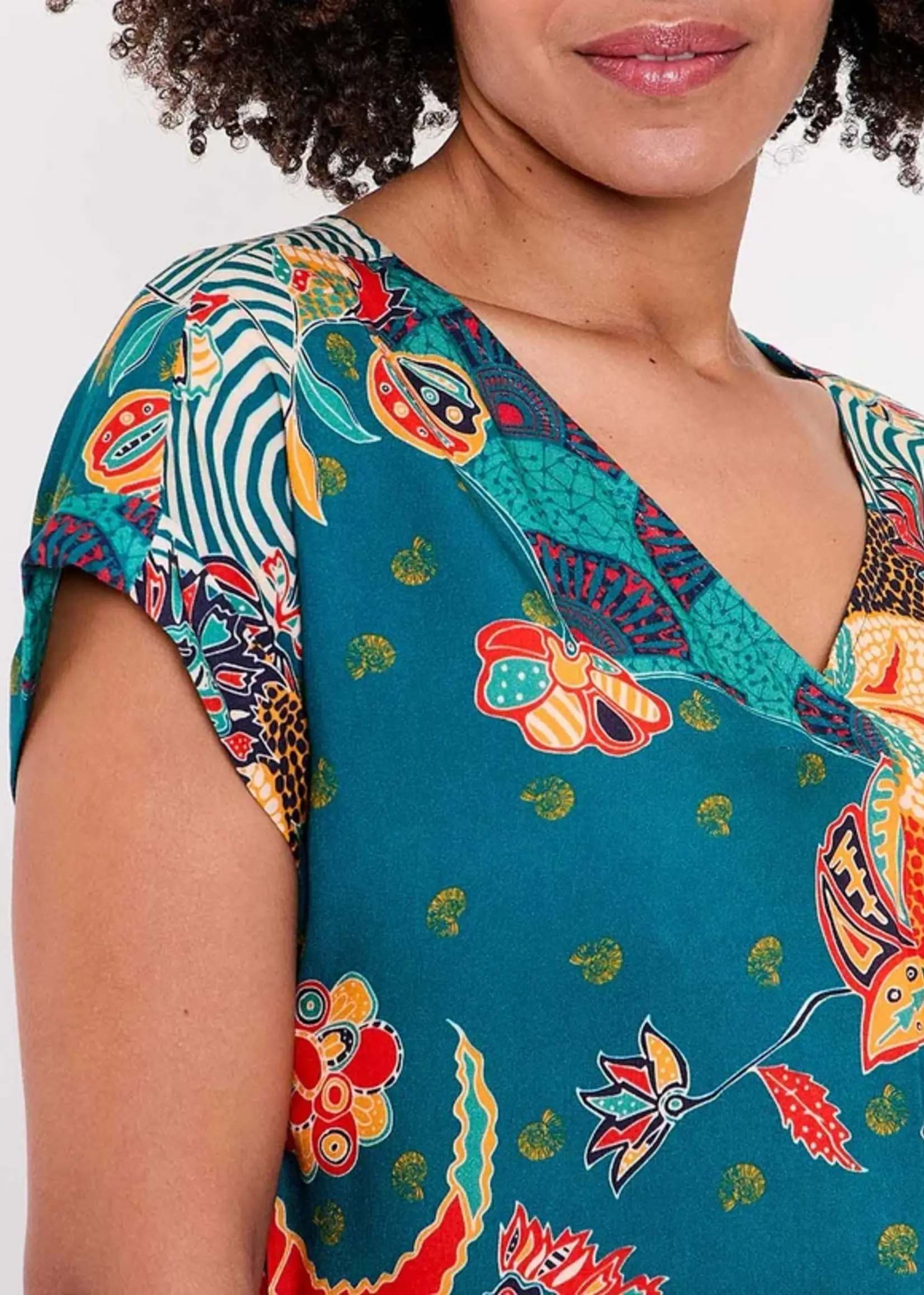 LA FIANCEE Jurk Tatu Shantel Mer