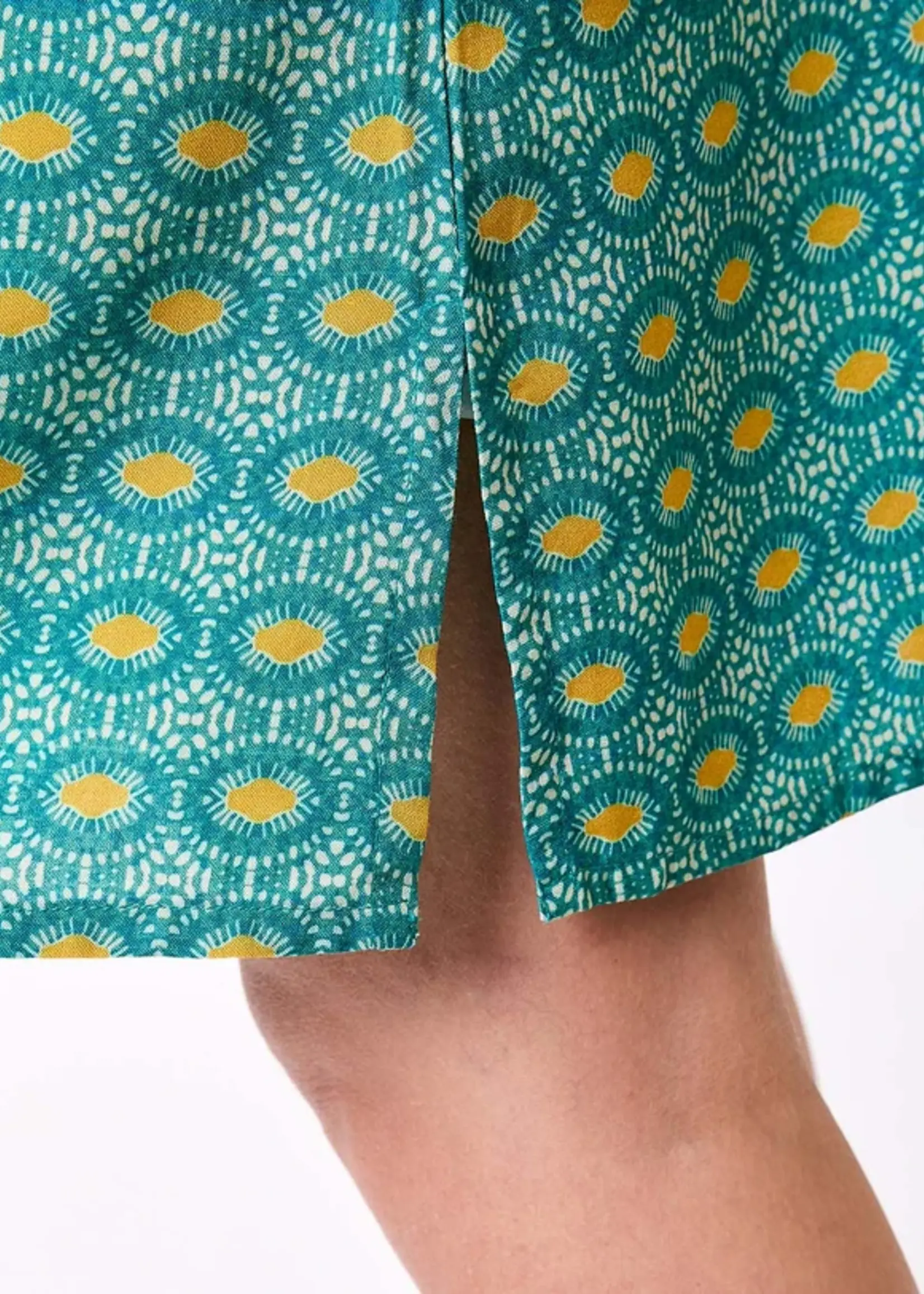 LA FIANCEE Jurk Tatu Aksana Celadon