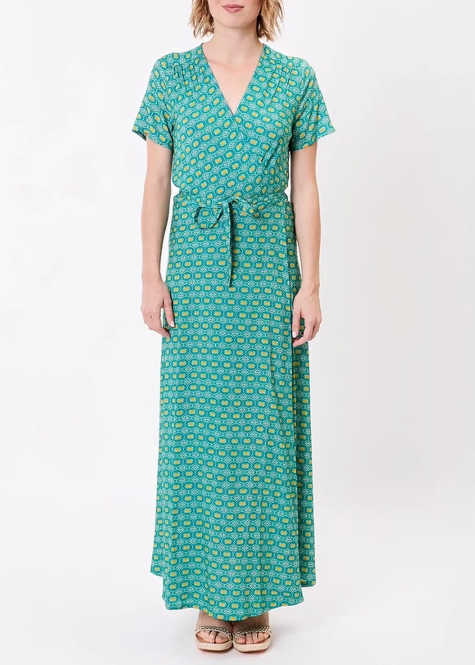 LA FIANCEE Jurk Yolanda Aksana Celadon