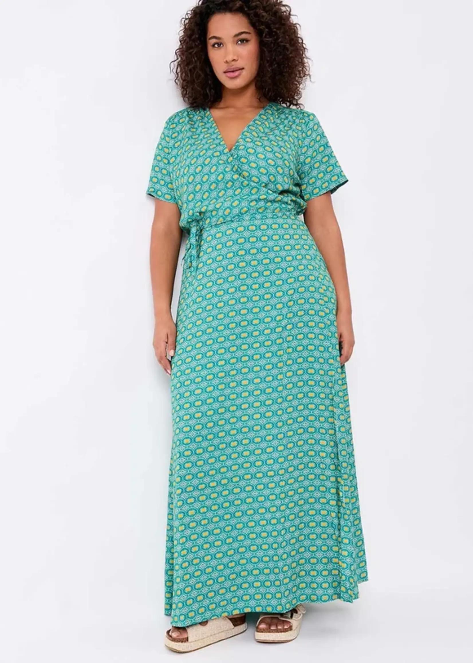 LA FIANCEE Jurk Yolanda Aksana Celadon