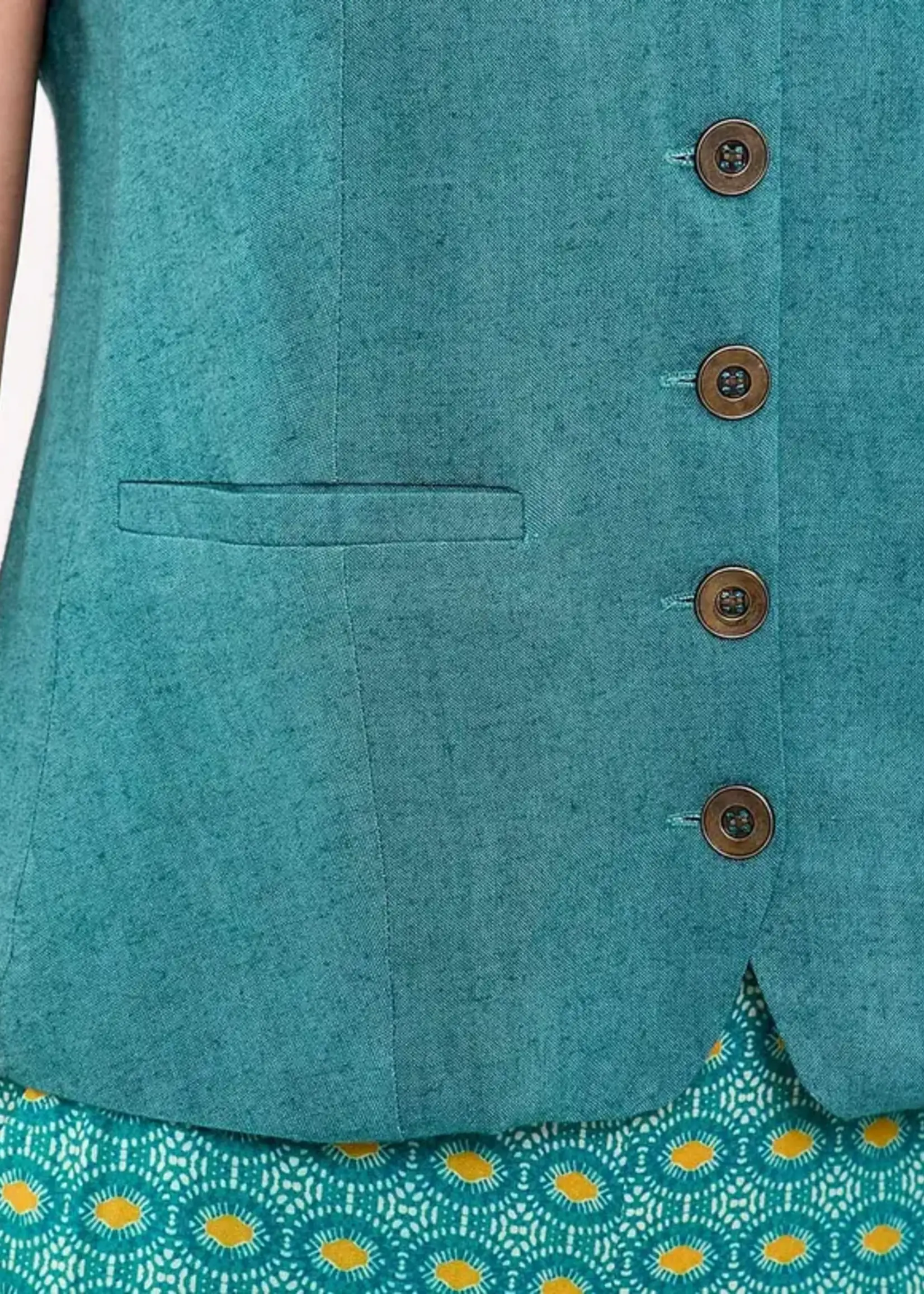 LA FIANCEE Gilet Quinga Mer