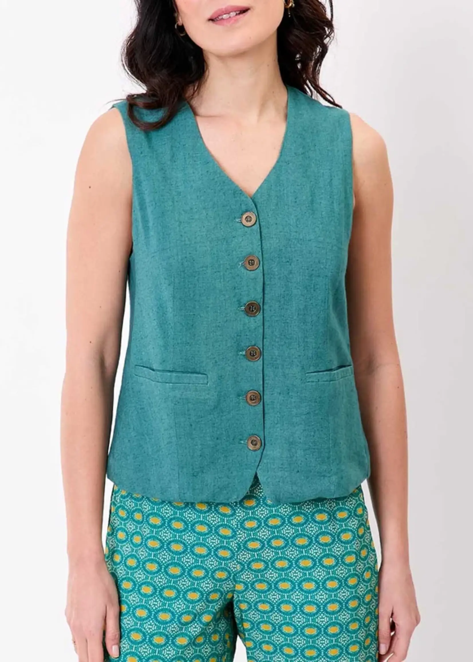 LA FIANCEE Gilet Quinga Mer