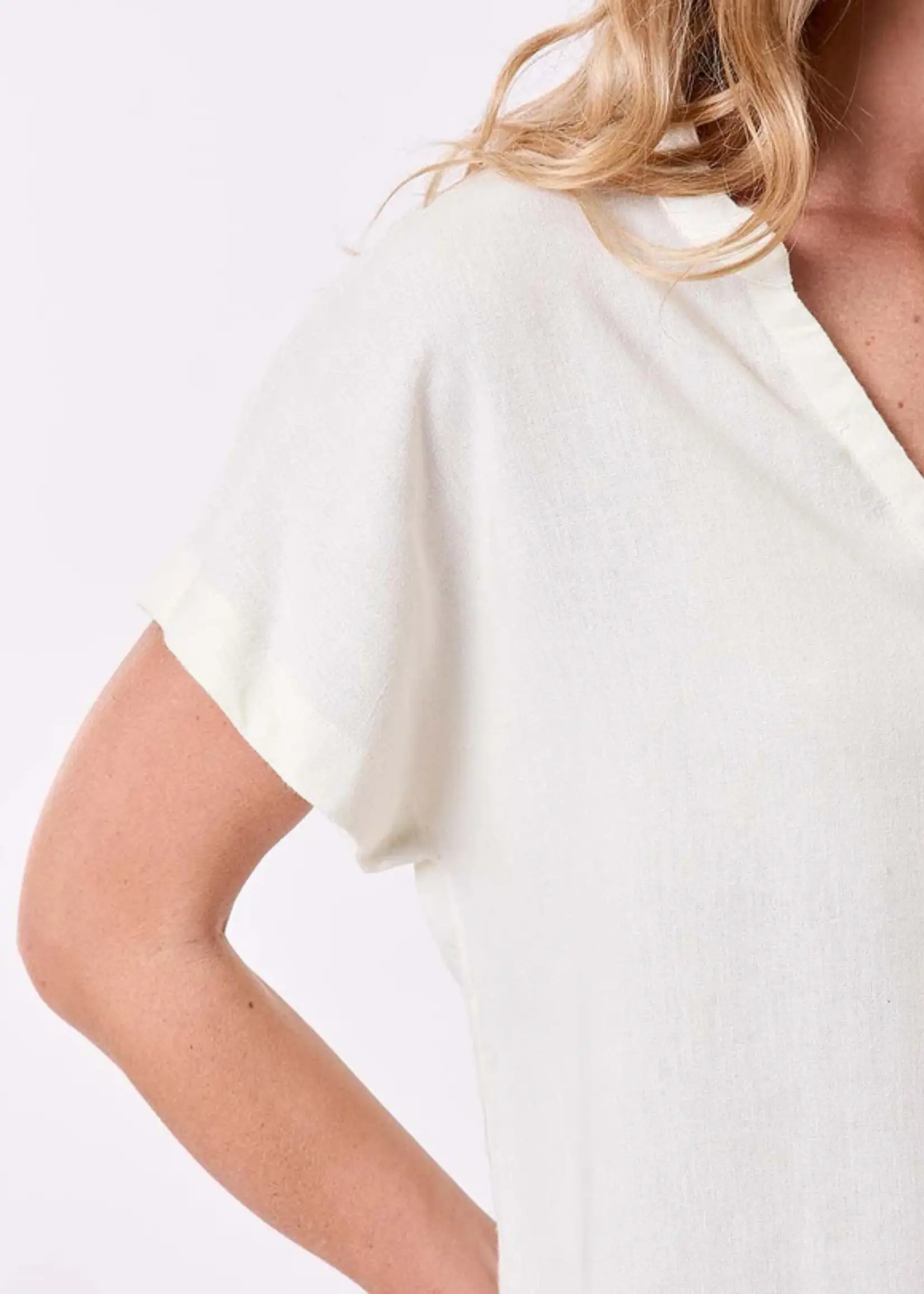 LA FIANCEE Top Faiz Ecru