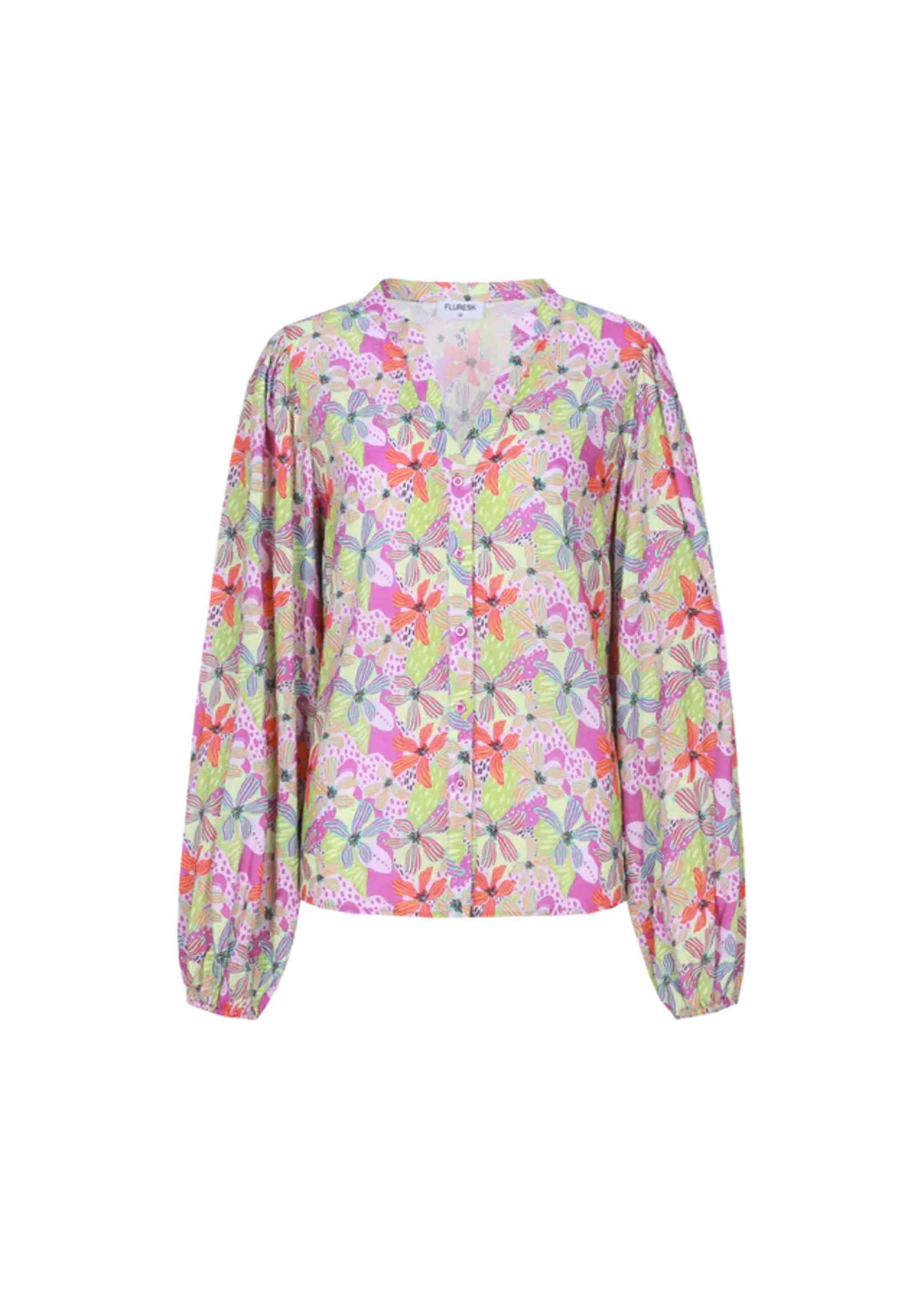 FLURESK Belkis blouse Violet/Orchid Purple