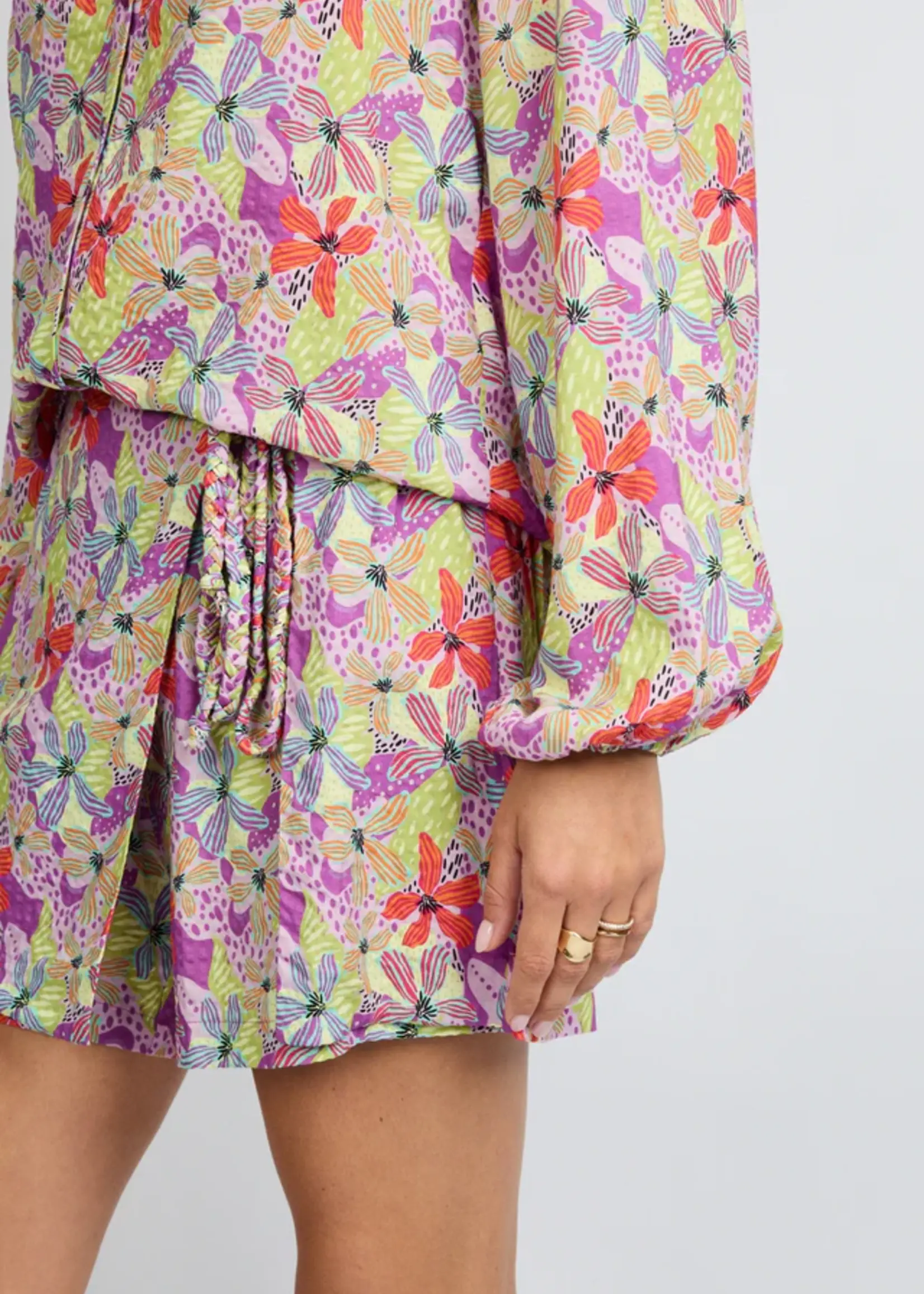 FLURESK Belkis blouse Violet/Orchid Purple