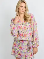 FLURESK Belkis blouse Violet/Orchid Purple