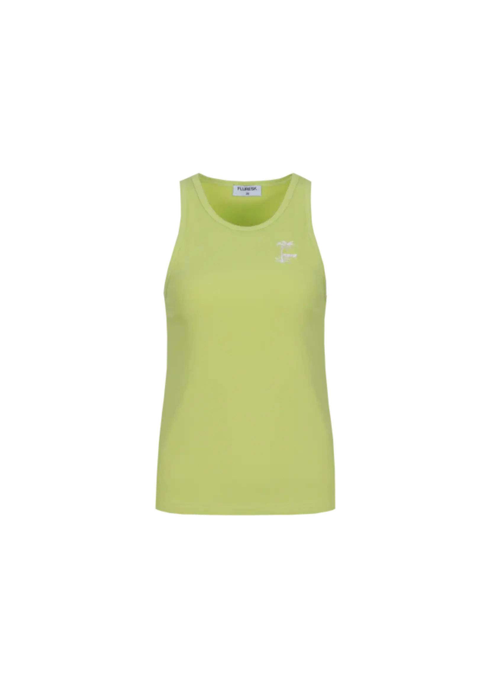 FLURESK Awena top Vivid Pistache