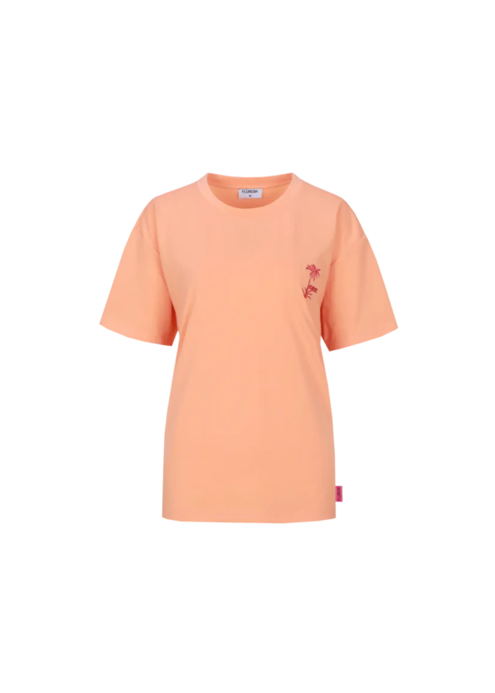FLURESK Yusmila T-Shirt Saffron Orange