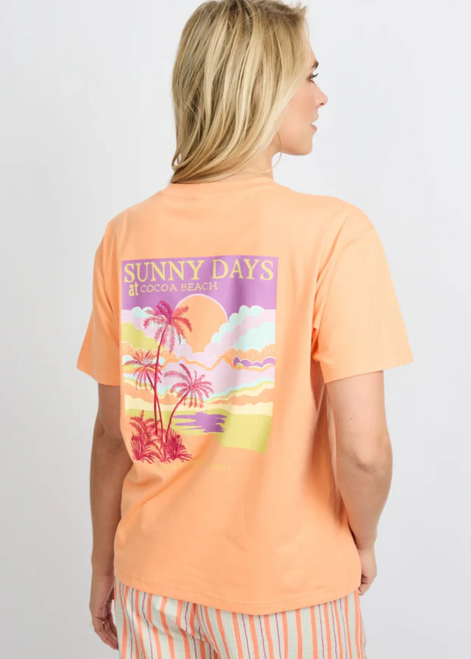 FLURESK Yusmila T-Shirt Saffron Orange