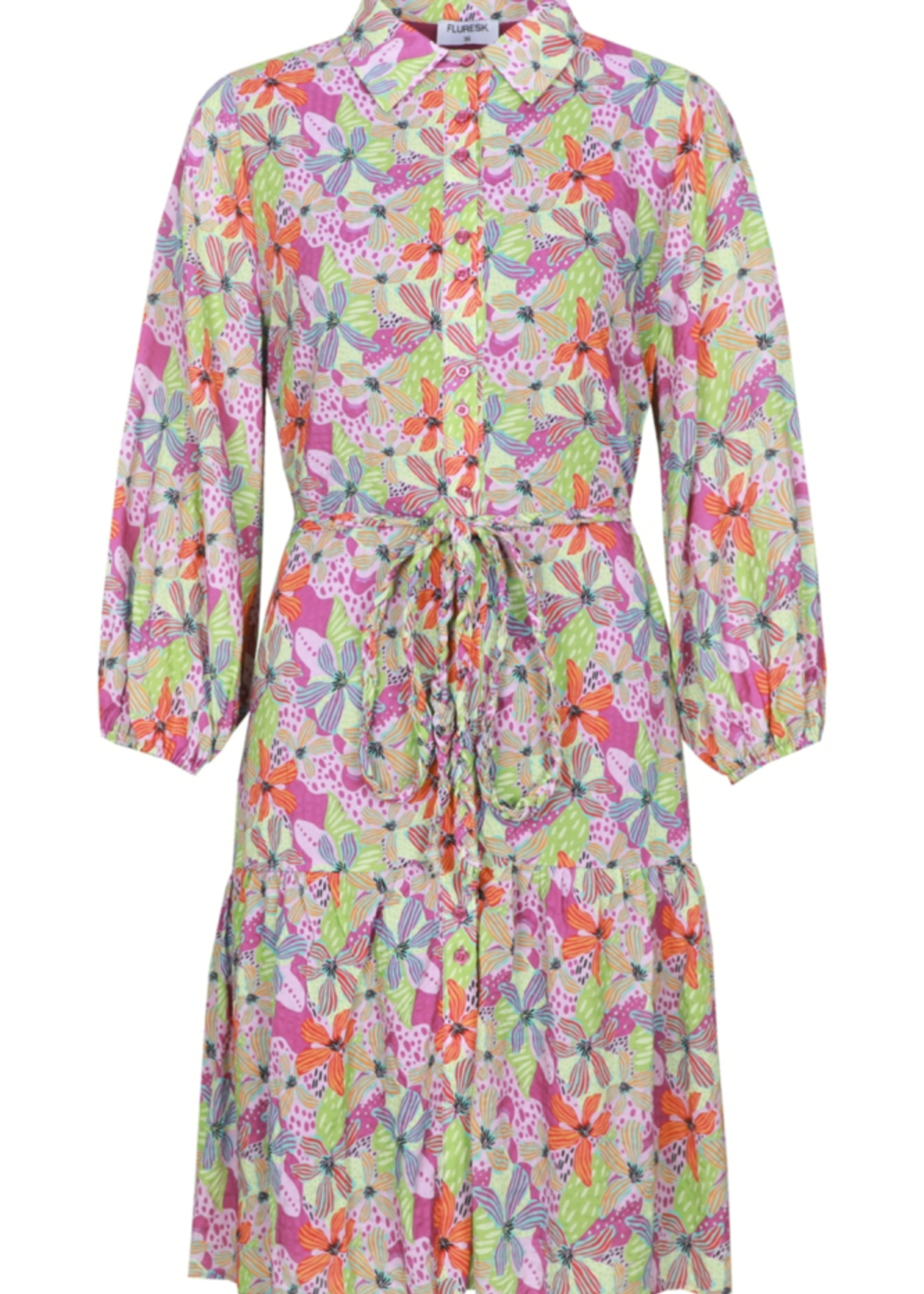 FLURESK Leticia dress Violet/Orchid Purple