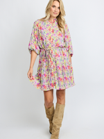 FLURESK Leticia dress Violet/Orchid Purple