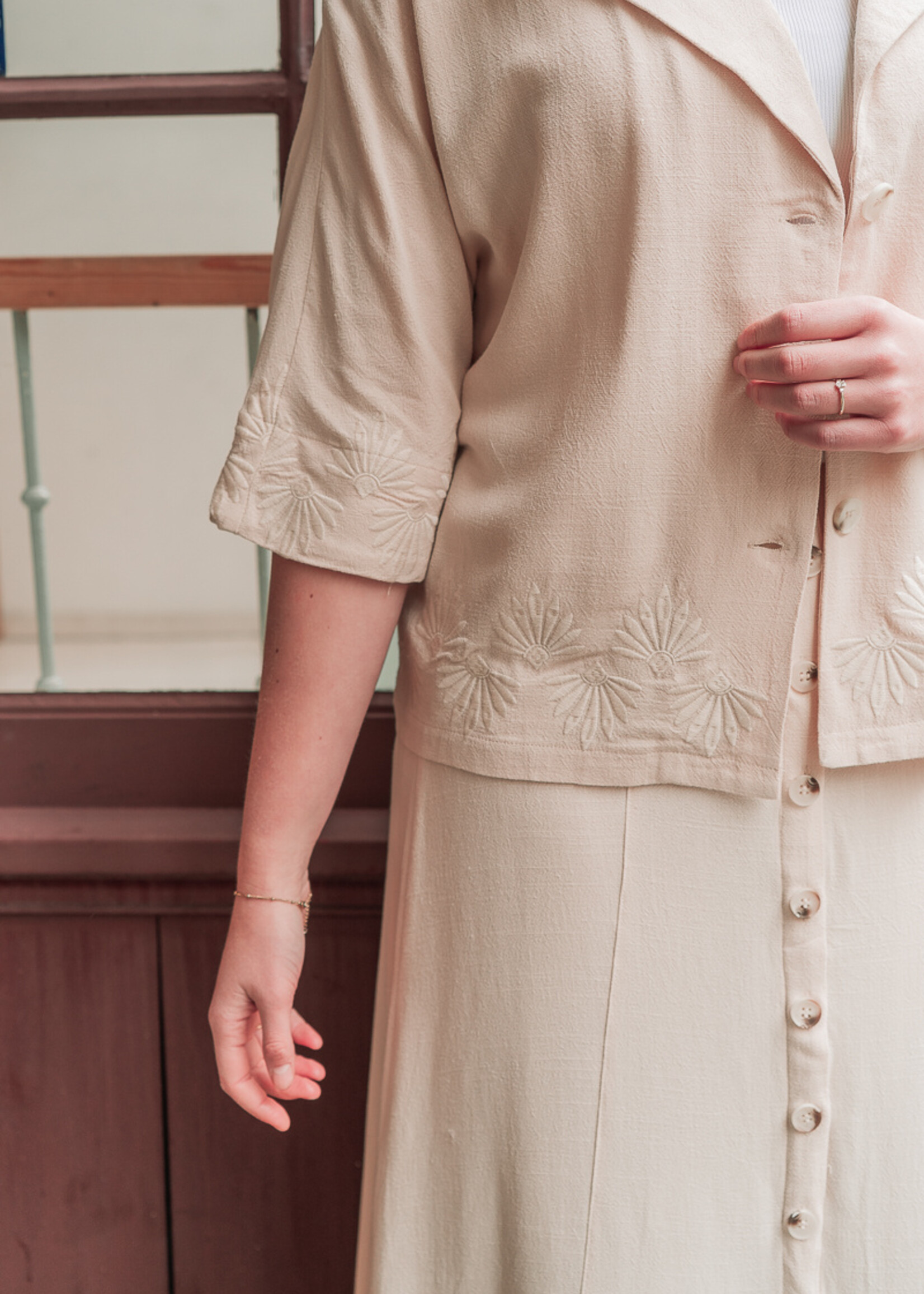 C&S The Label Sierra Skirt Sand