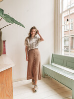 C&S The Label Sierra Skirt Latte