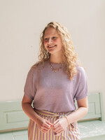 FLURESK Niala Knitting Top Orchid Purple