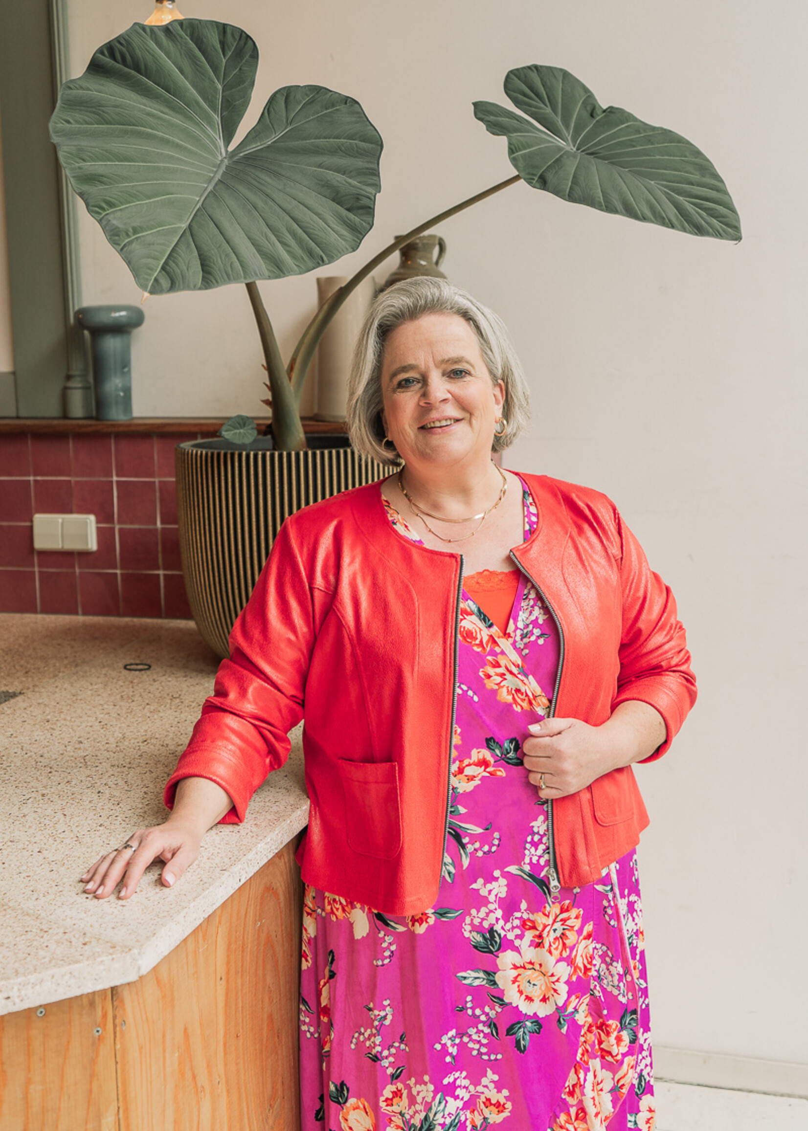 Ophilia Elize Summer flower Fuchsia