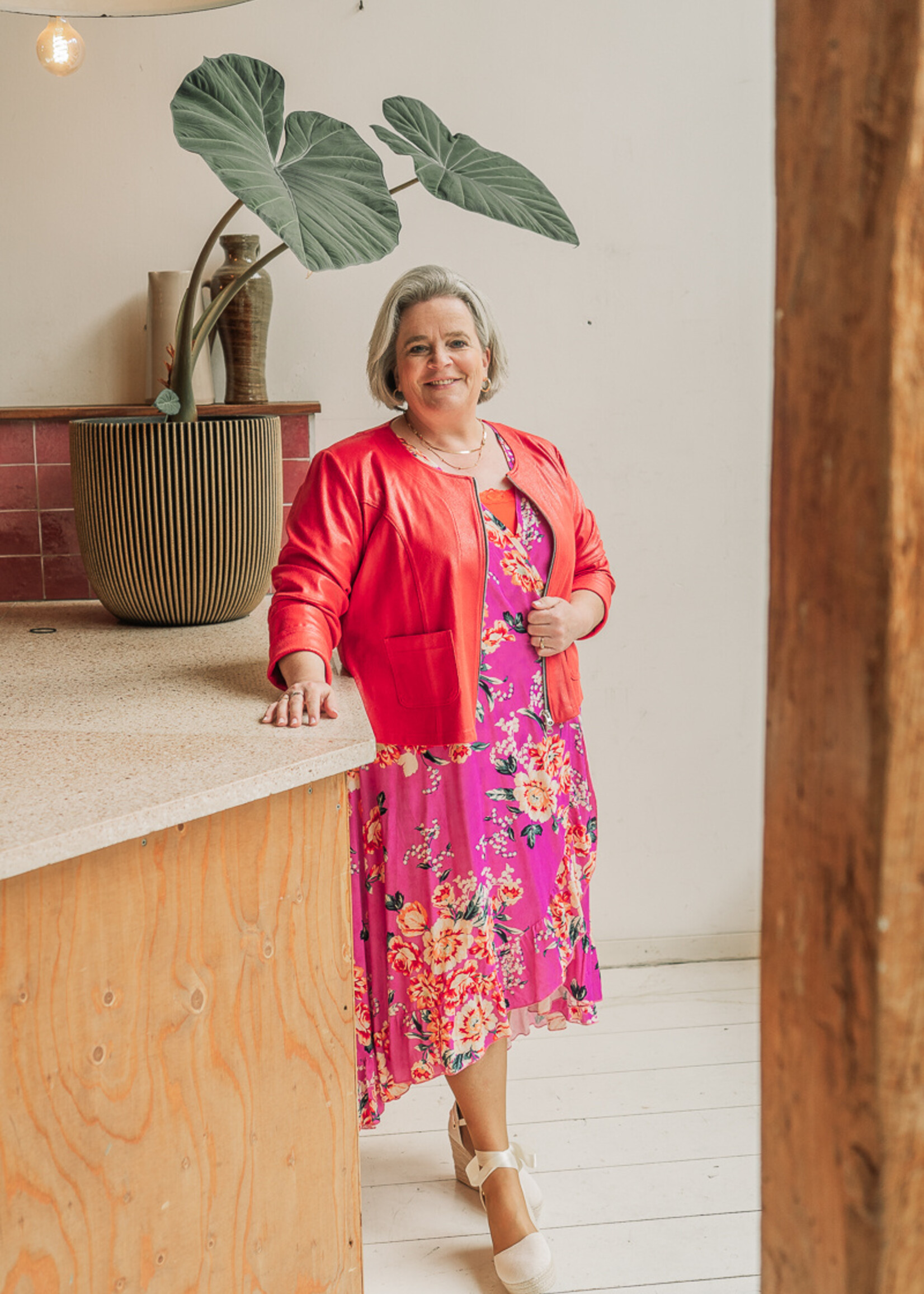 Ophilia Elize Summer flower Fuchsia