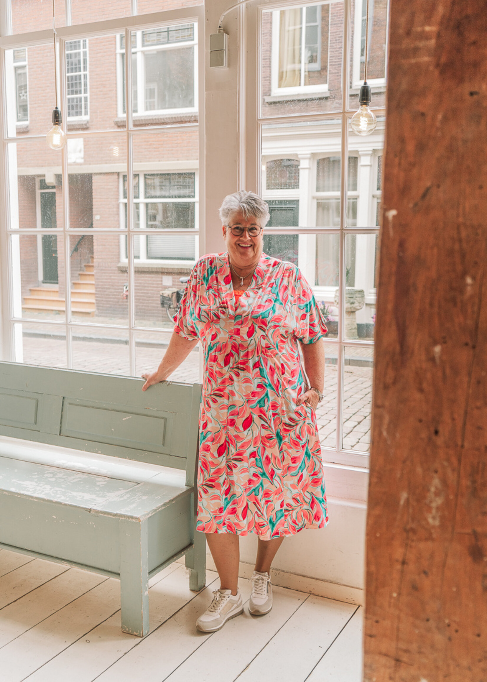 Ophilia Athene Fiori Pink