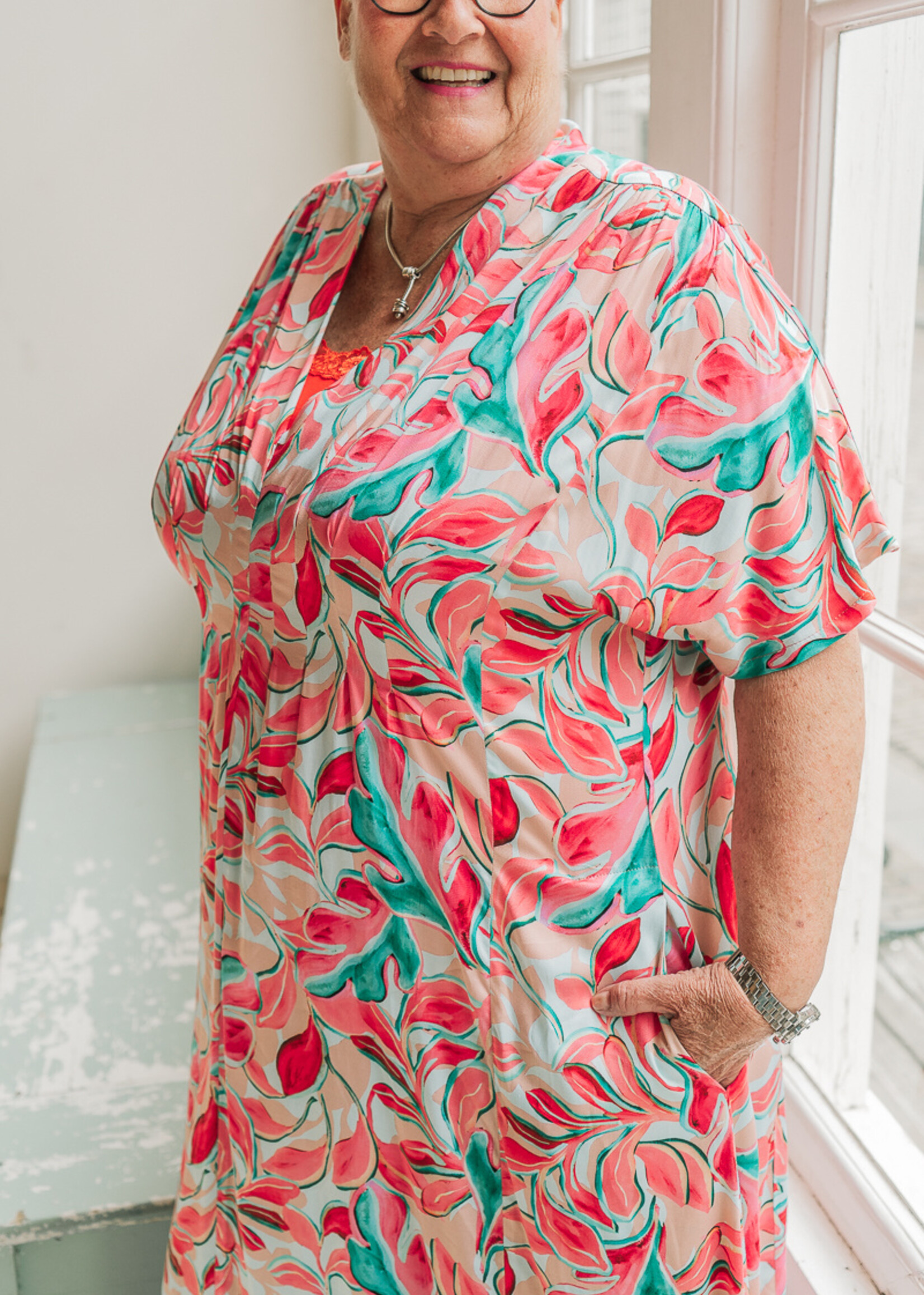 Ophilia Athene Fiori Pink