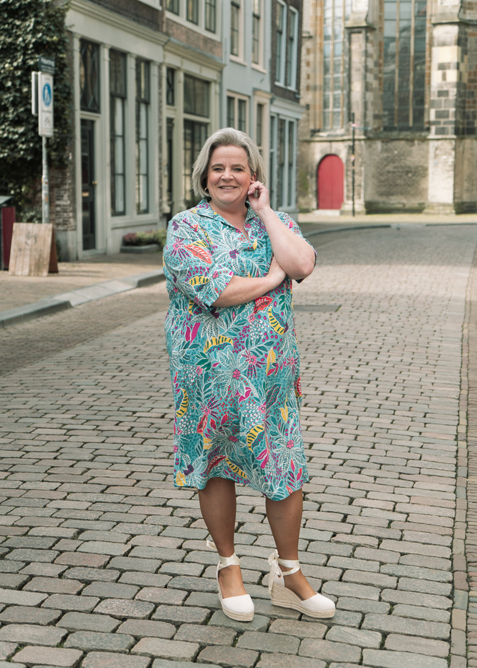 Ophilia Ivanka Caribbean Blue