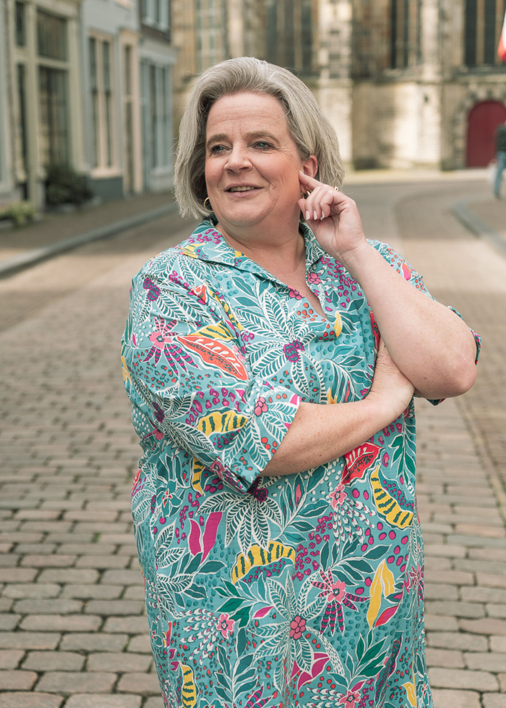 Ophilia Ivanka Caribbean Blue