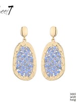 Sweet7 Oorbellen Shanty pink - gold 300721945