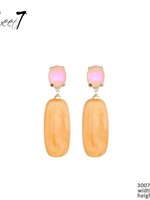 Sweet7 Oorbellen Salua oranje-goudkleurig 300725617