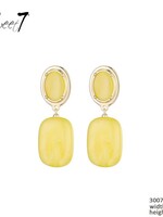 Sweet7 Oorbellen Alaisa geel-gold 300726116