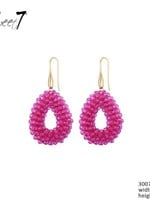 Sweet7 Oorbellen Desiree roze-gold 300734315