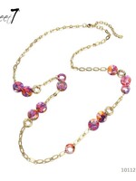 Sweet7 Ketting Layla lang multi-gold 101127783