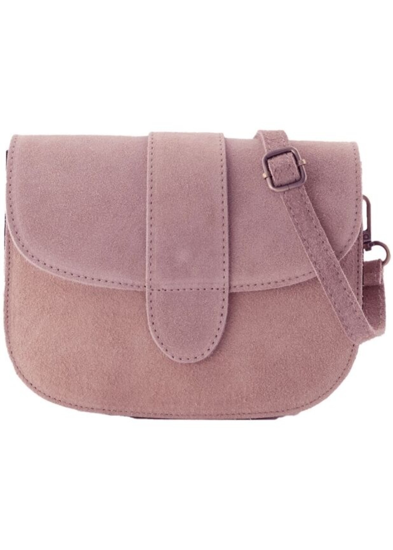 Tas Maan Suede Pink