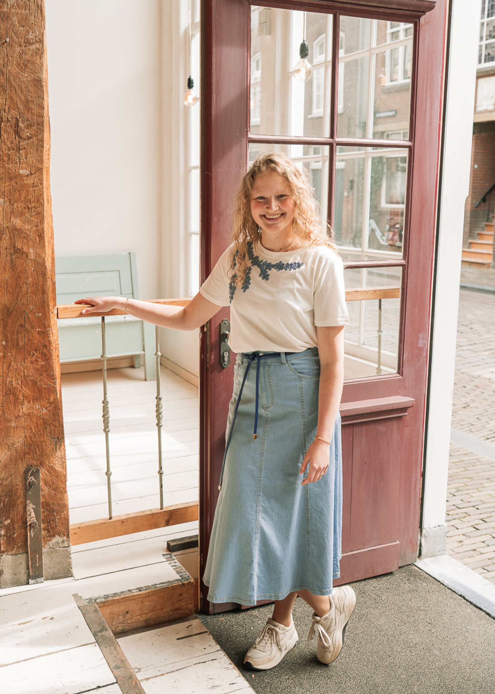 LaLamour River Skirt Denim