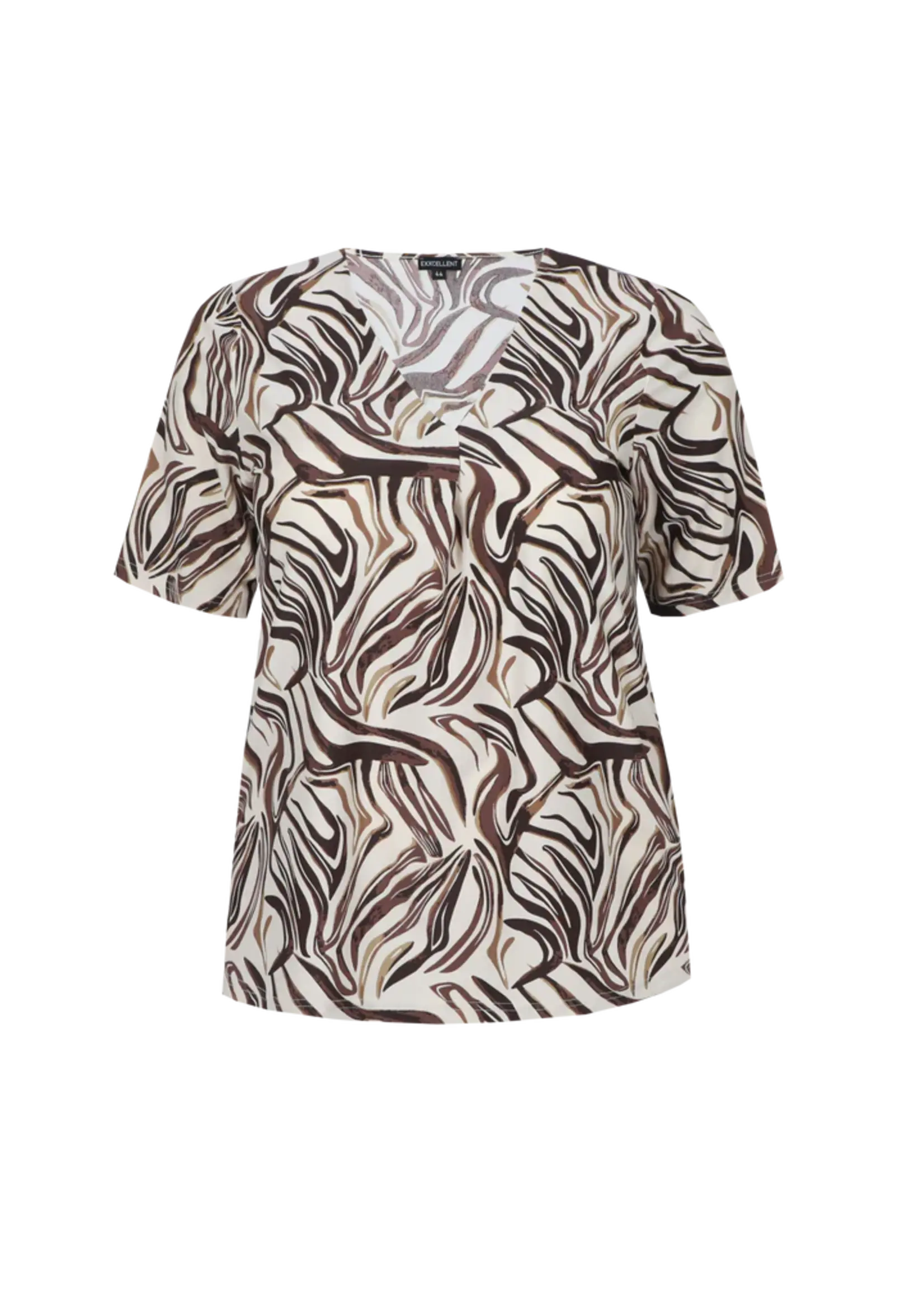 Exxcellent Yara Top Sand/Dark Brown