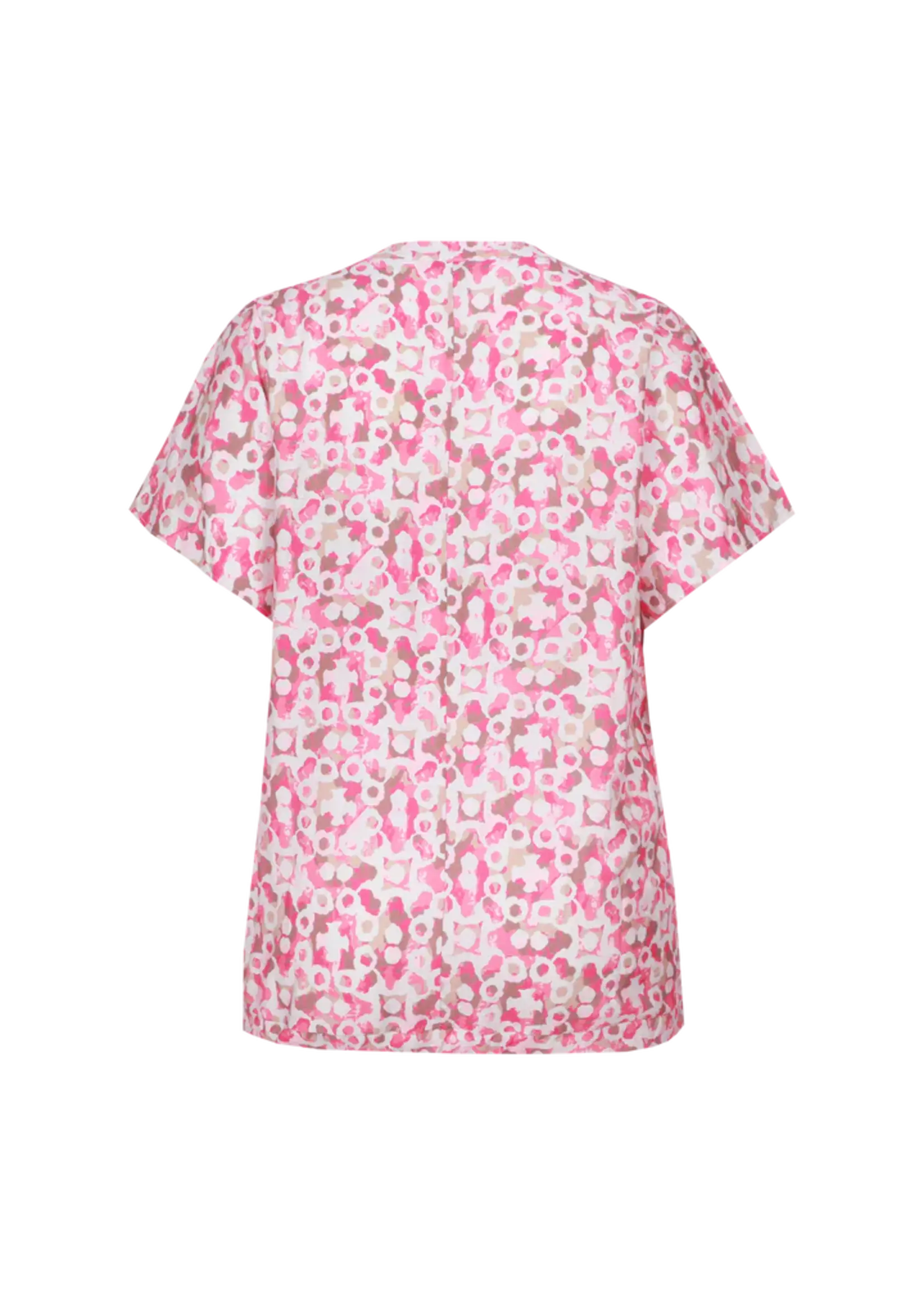 Exxcellent Angelie Top Sunkissed Coral/Berry Fuchsia