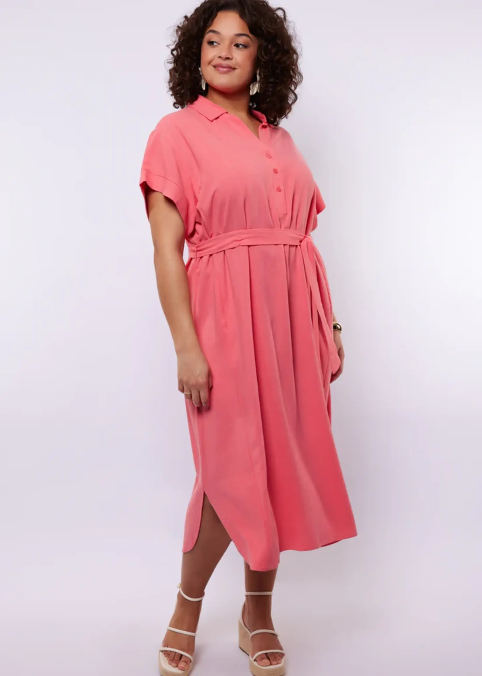 Exxcellent Emberlyn Dress Sunkissed Coral