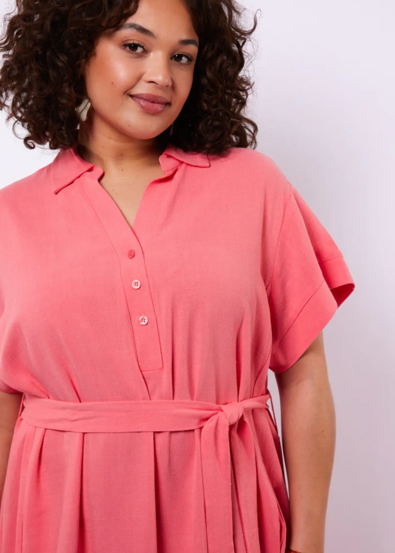 Exxcellent Emberlyn Dress Sunkissed Coral