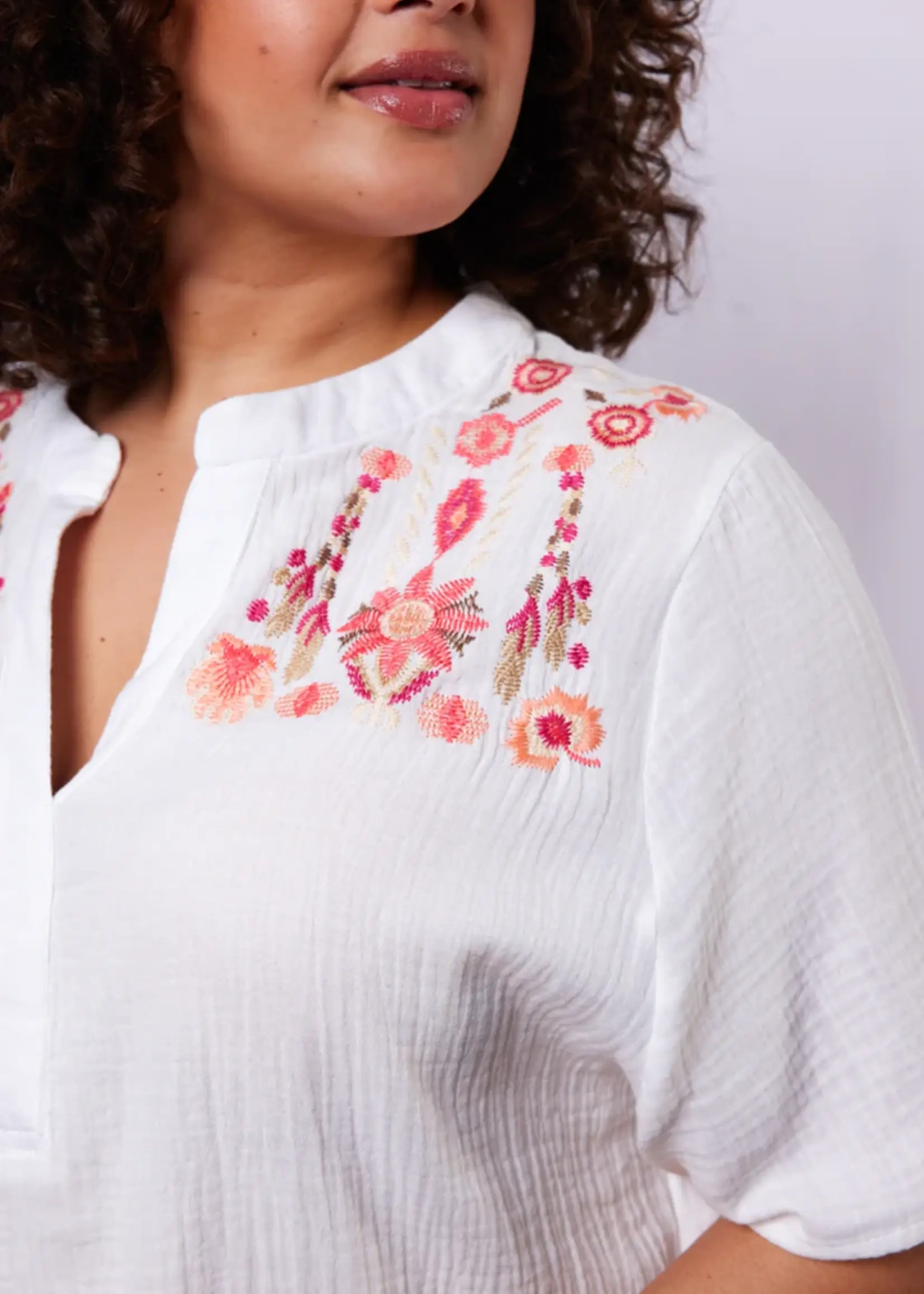 Exxcellent Kalista Top Offwhite