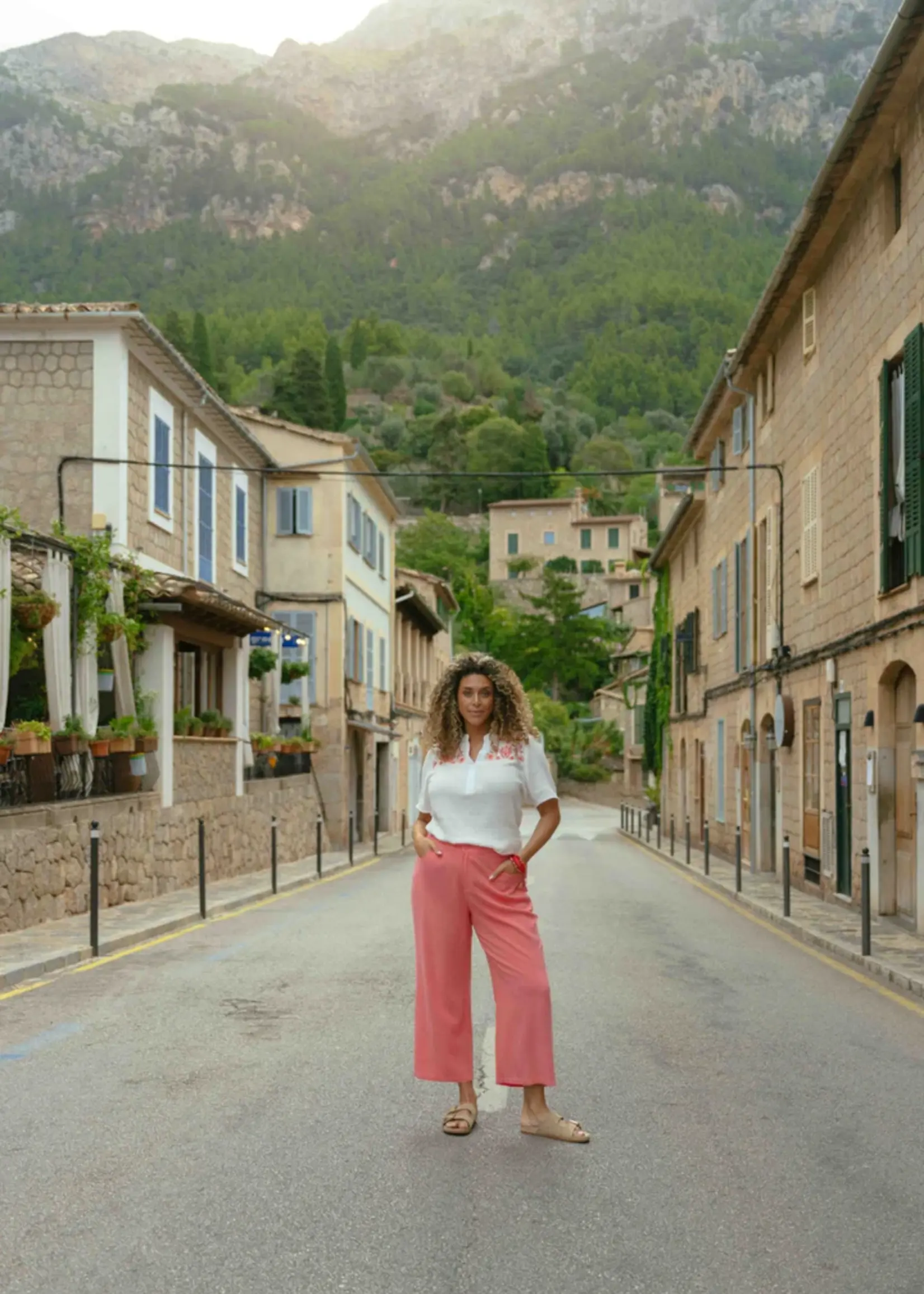 Exxcellent Kalista Top Offwhite