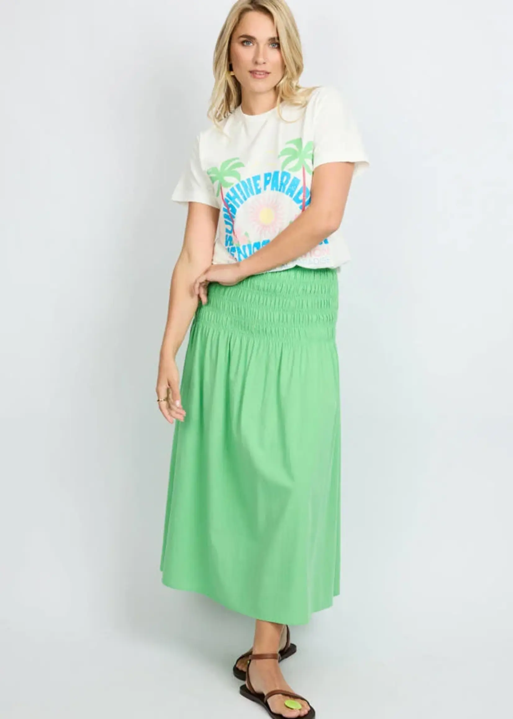 FLURESK Kae Skirt Vivid Green